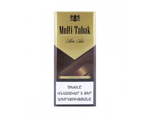  Сигареты Multi Tabak South Slim (Мульти Табак Южный Слимс) оптом